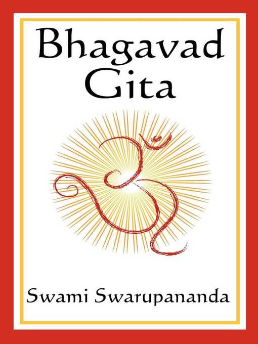 Title details for Bhagavad Gita by Swami Swarupananda - Wait list